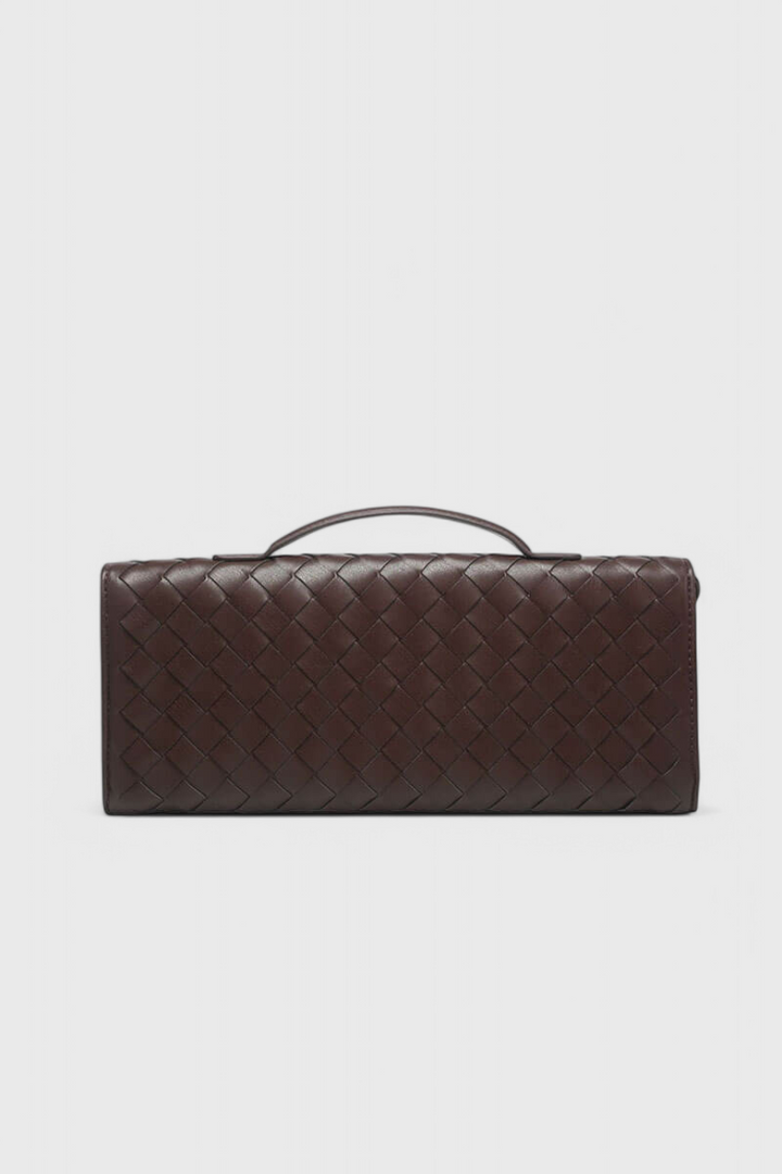 Melanie Clutch Bag with Gold Knot Detail