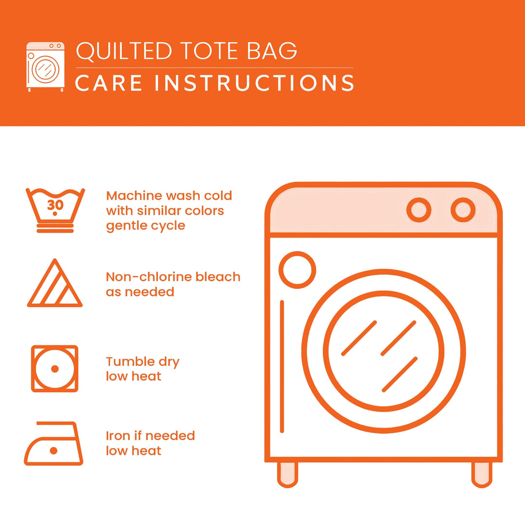 Retro Dragon Quilted Tote Bag - Model GFTONL5039
