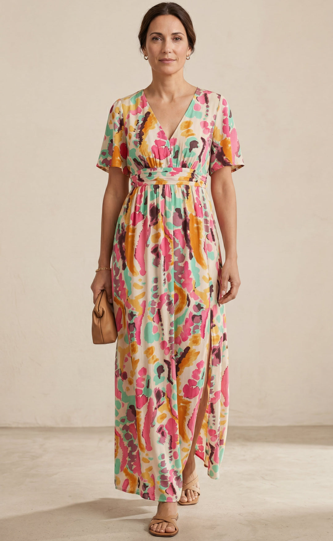 Yuki | Tie-Dye V Robe