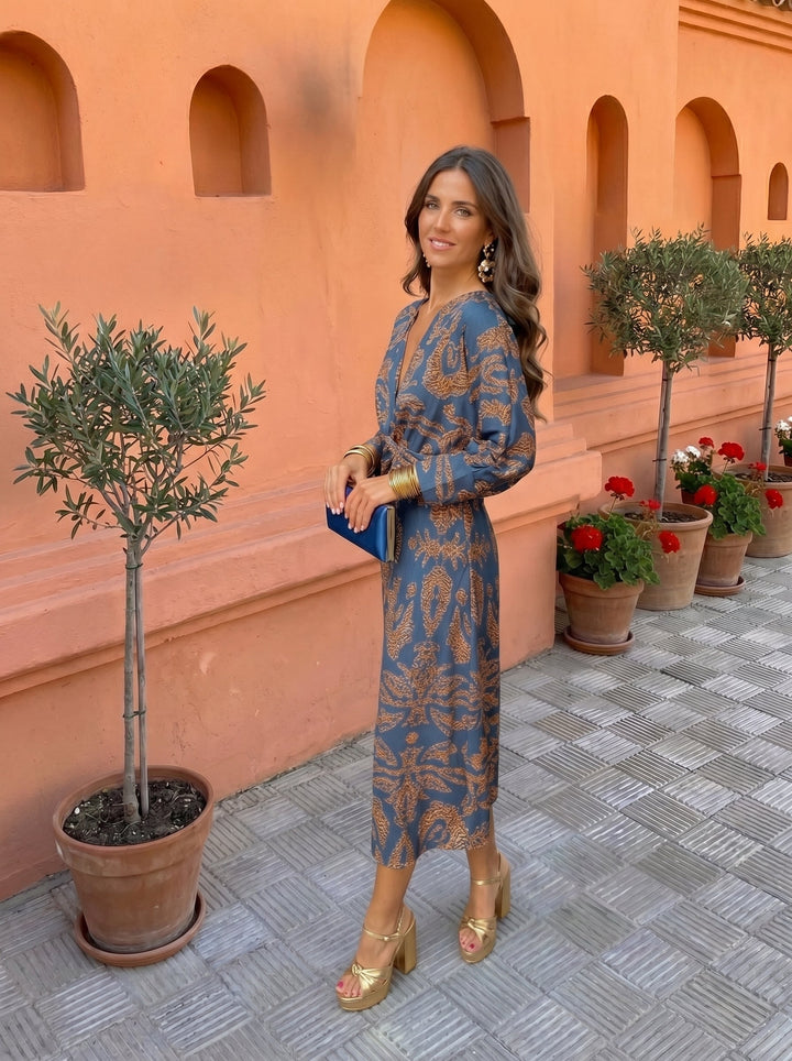 Olhao - Midi Dress with Print