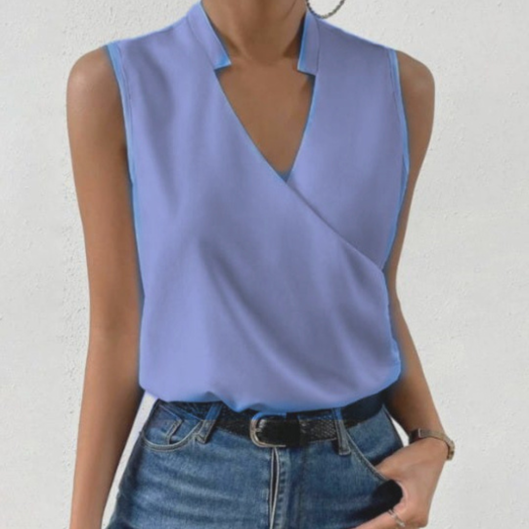 Salete - Soft Top with V Neckline