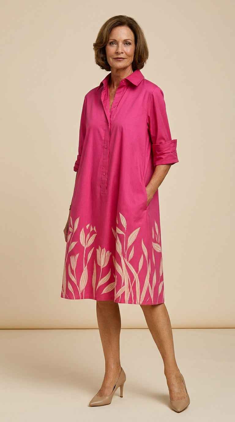 Nara | Roiko Relaxed Fit Midi Dress