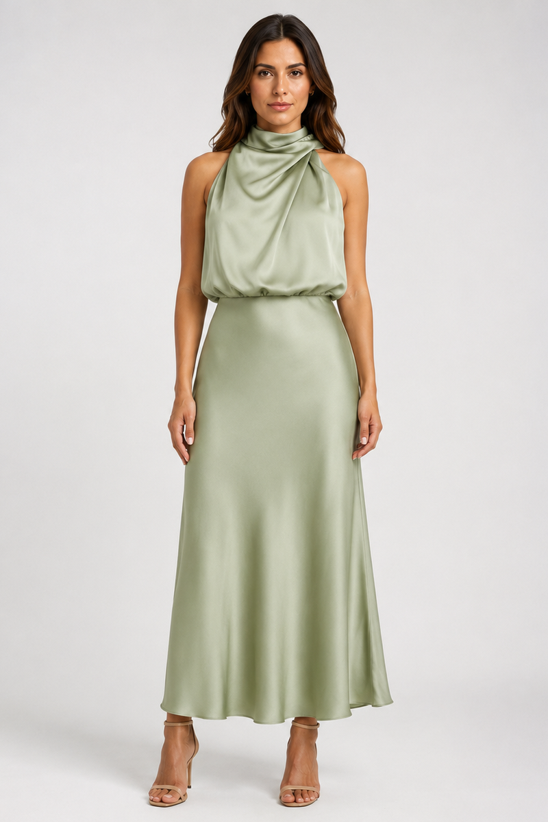 Annamária | Elegant One-Shoulder Maxi Dress
