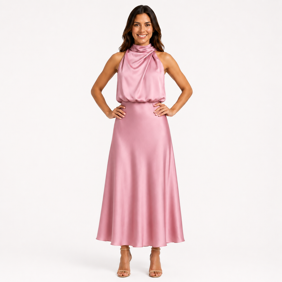 Annamária | Elegant One-Shoulder Maxi Dress