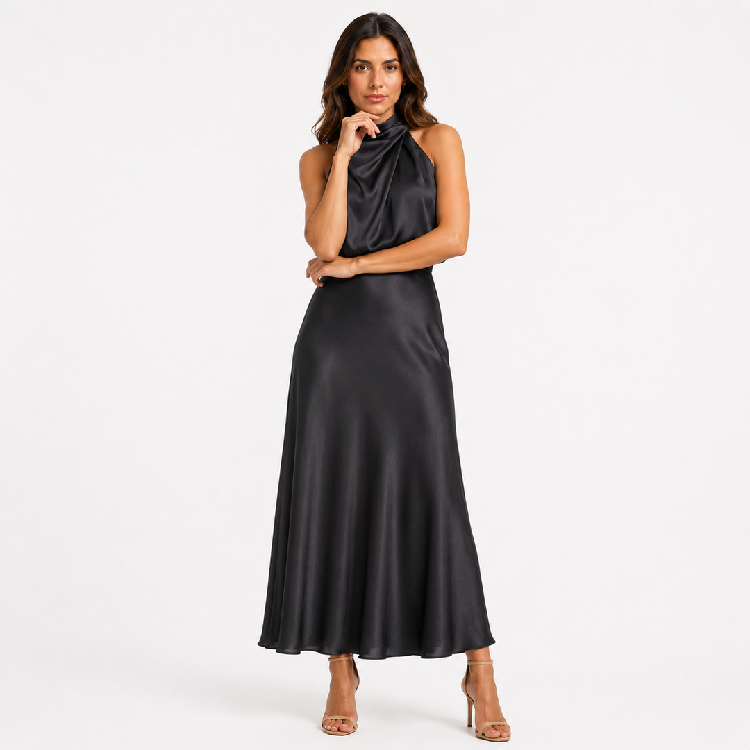 Annamária | Elegant One-Shoulder Maxi Dress