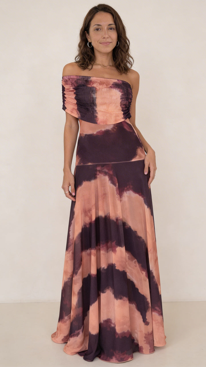 Sol | Long Tie Dye Dress