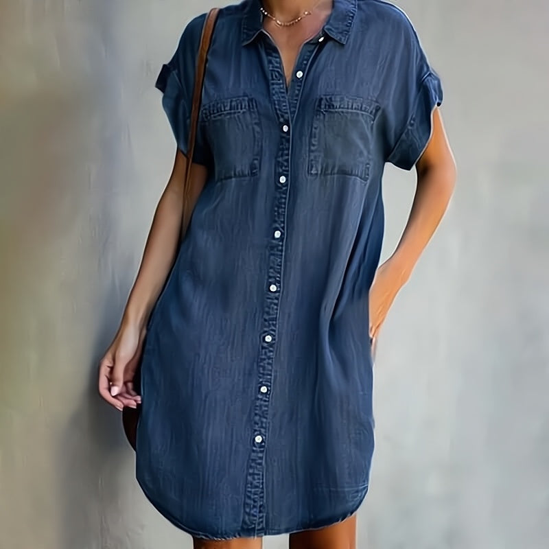 Maria - Button-Up Shirt Dress