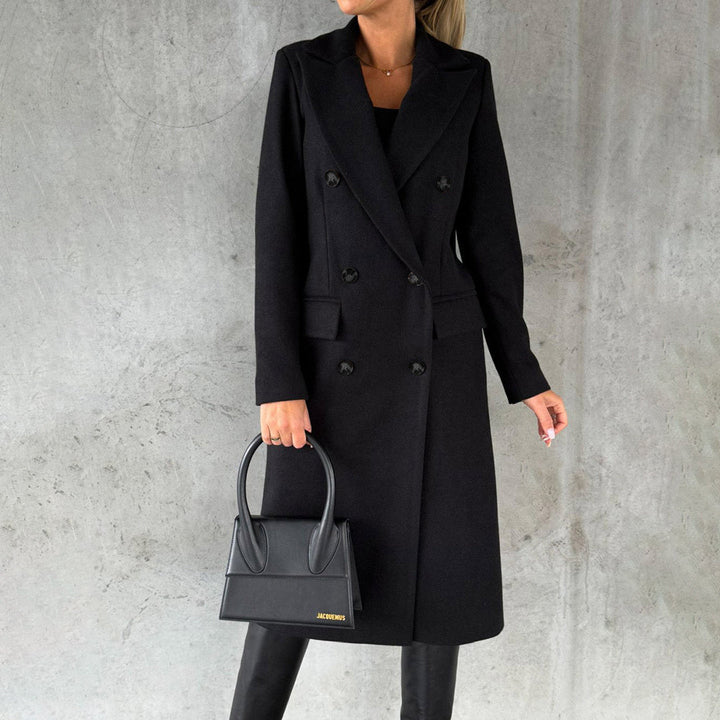 Stylish Women's Double Button Jacket