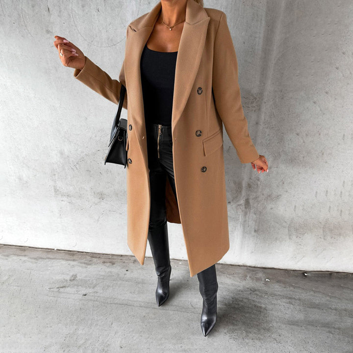 Stylish Women's Double Button Jacket