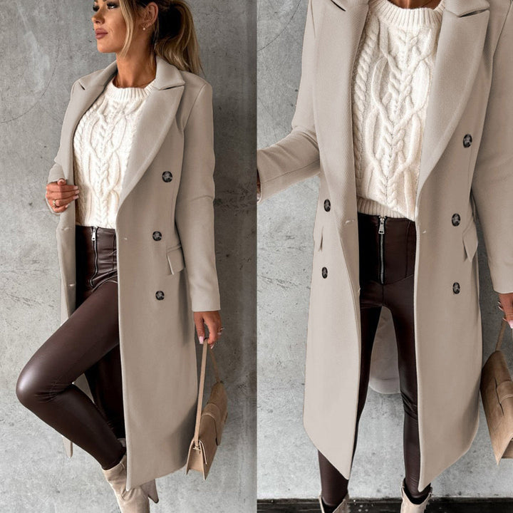 Stylish Women's Double Button Jacket