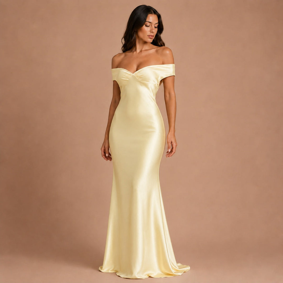 Bárbara - Long Satin Dress