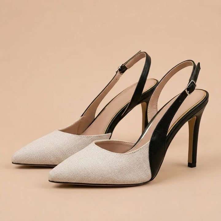 Geminis by Amélie™ | Heels with Contrasting Strap
