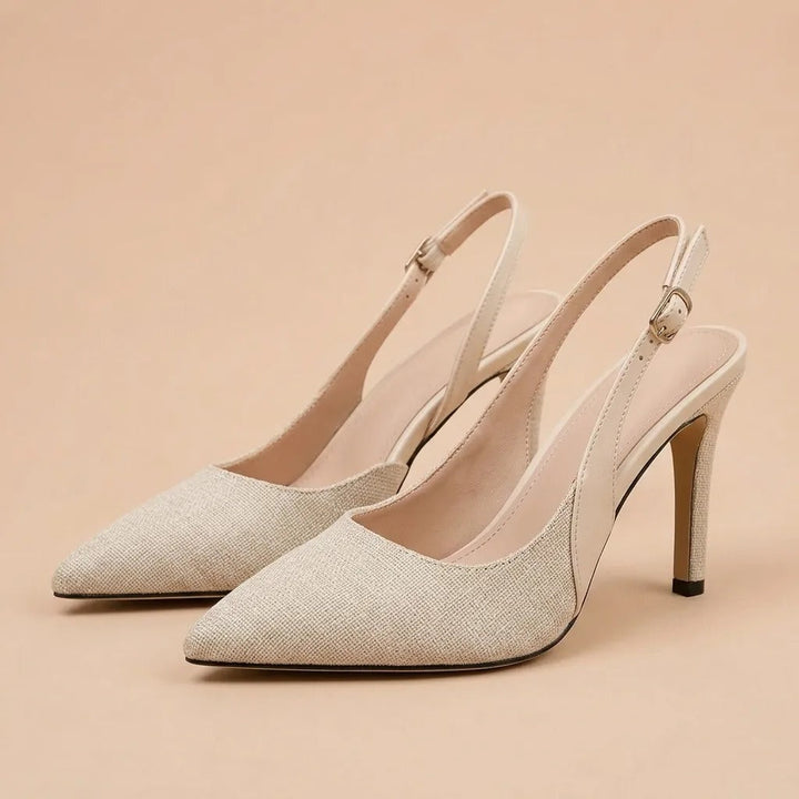 Geminis by Amélie™ | Heels with Contrasting Strap