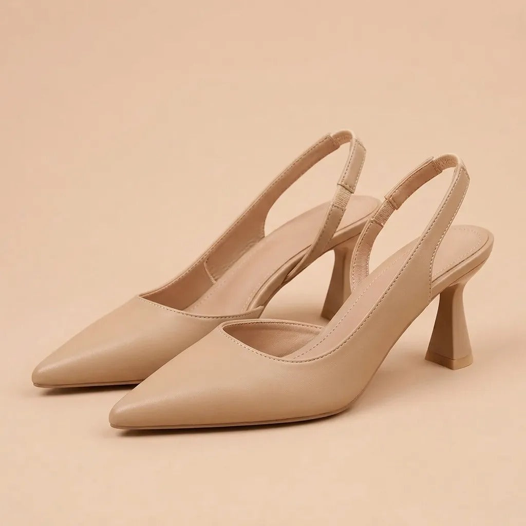 Sophia™ | Elegant Backless Heels