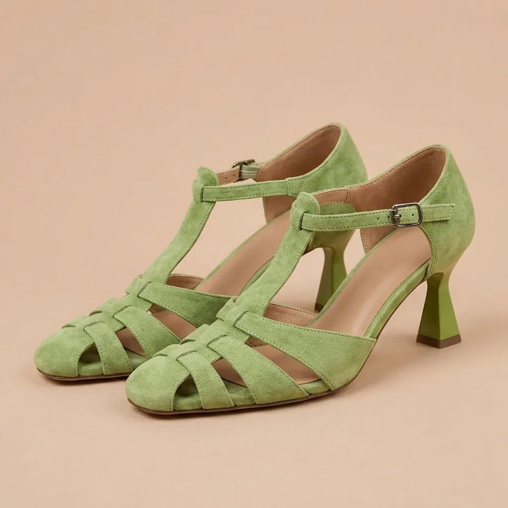 Aria - Elegant Sandal with Mid Heel