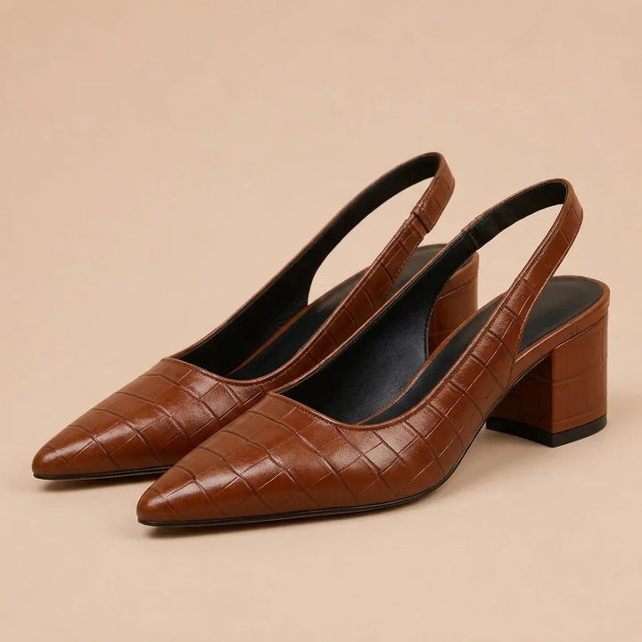 Vera – Crocodile High Heels