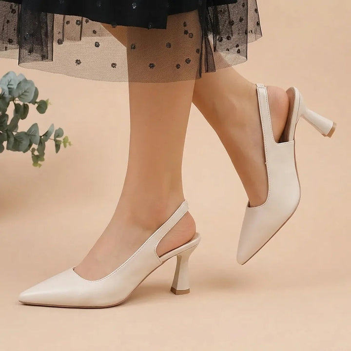 Sophia™ | Elegant Backless Heels