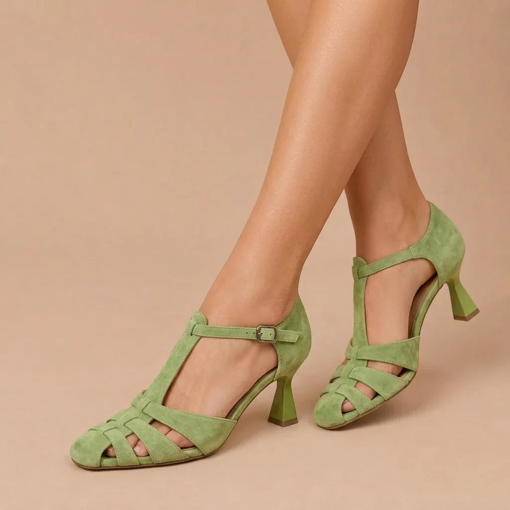 Aria - Elegant Sandal with Mid Heel