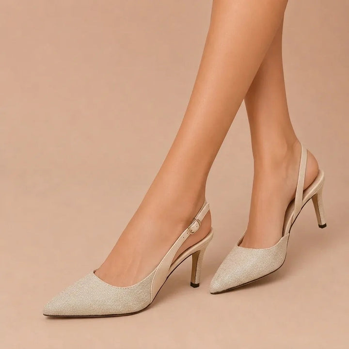 Geminis by Amélie™ | Heels with Contrasting Strap