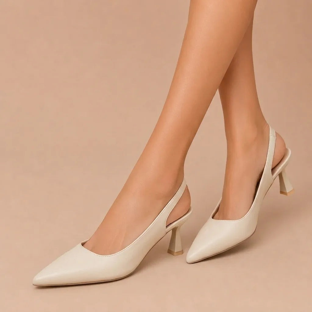 Sophia™ | Elegant Backless Heels
