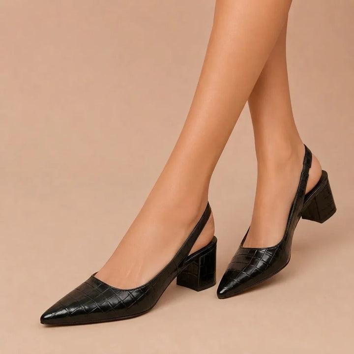 Vera – Crocodile High Heels