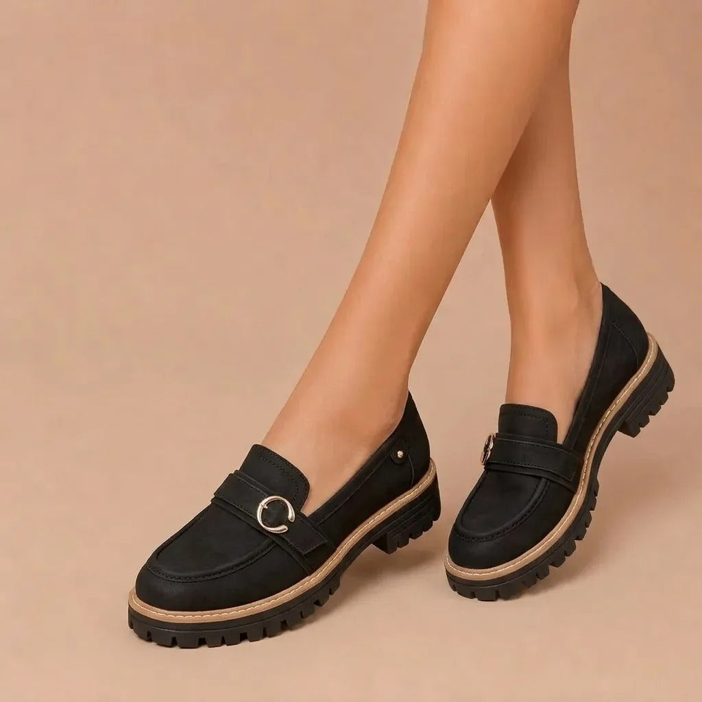 Lora™ | Everyday Moccasins with Round Toe