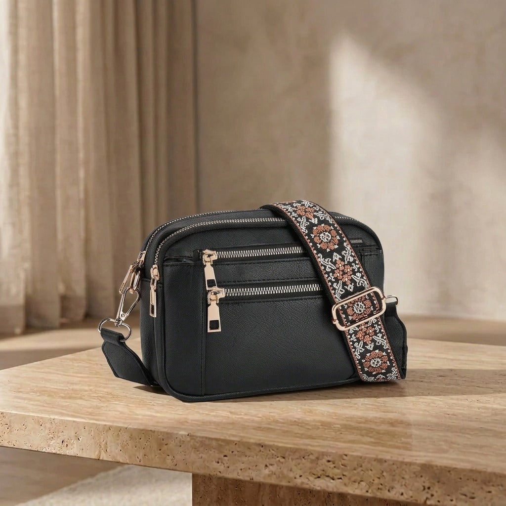 Elain - Vegan Leather Cross-Body Bag