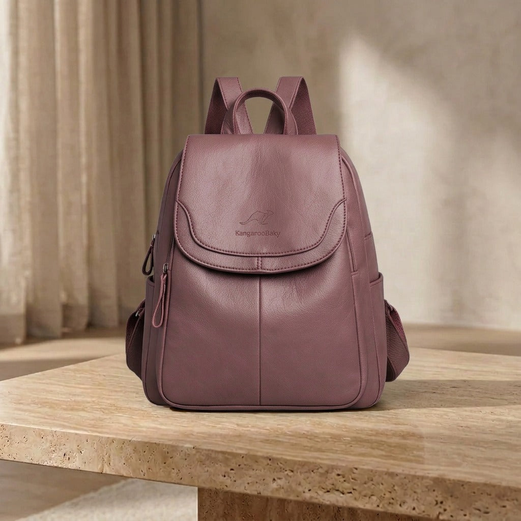 Callisto - Leather Backpack with a Functional Design and Style