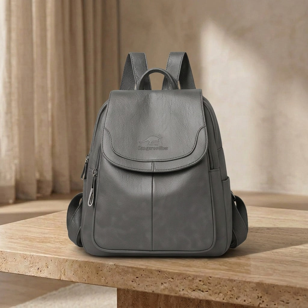 Callisto - Leather Backpack with a Functional Design and Style
