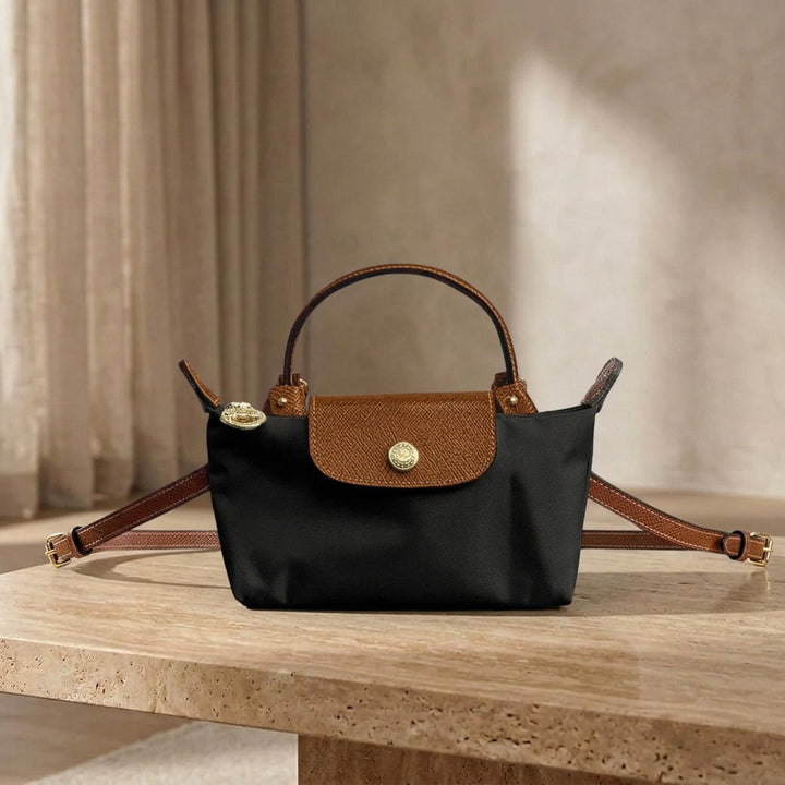 Two-Tone Shoulder Bag