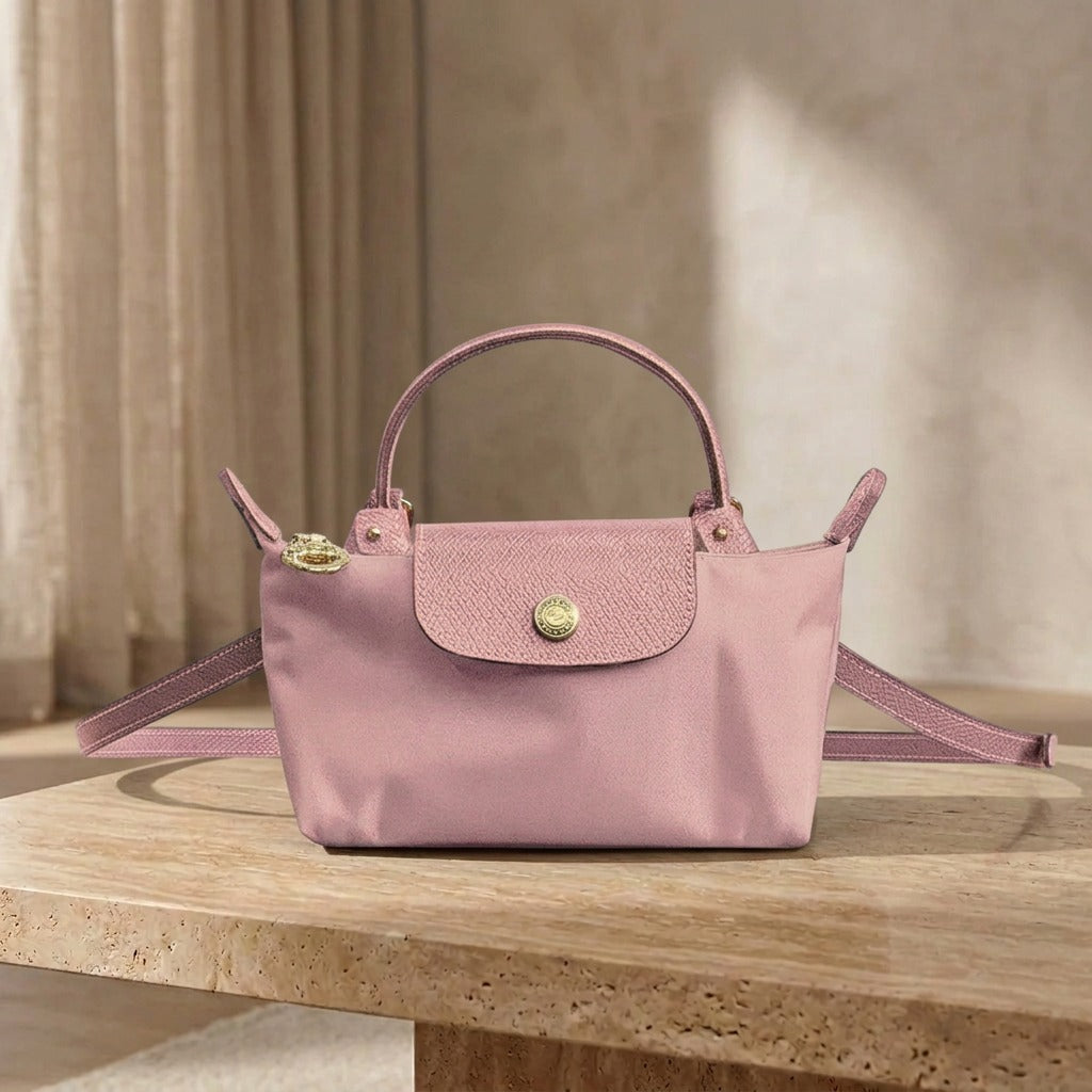 Two-Tone Shoulder Bag