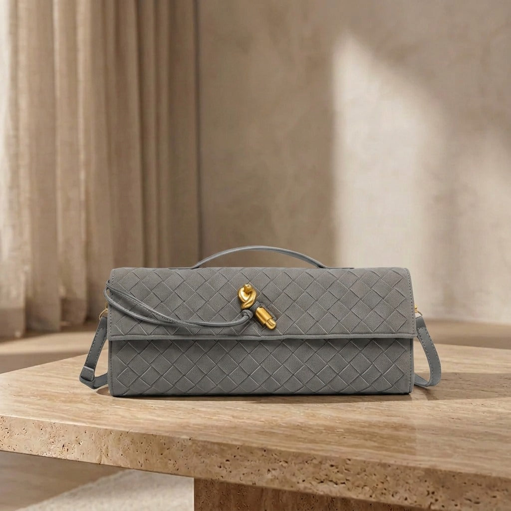 Melani Classic Suede Shoulder Backpack