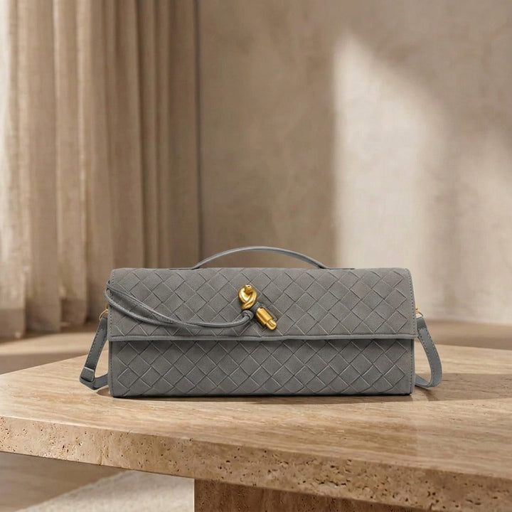 Melani Classic Suede Shoulder Backpack