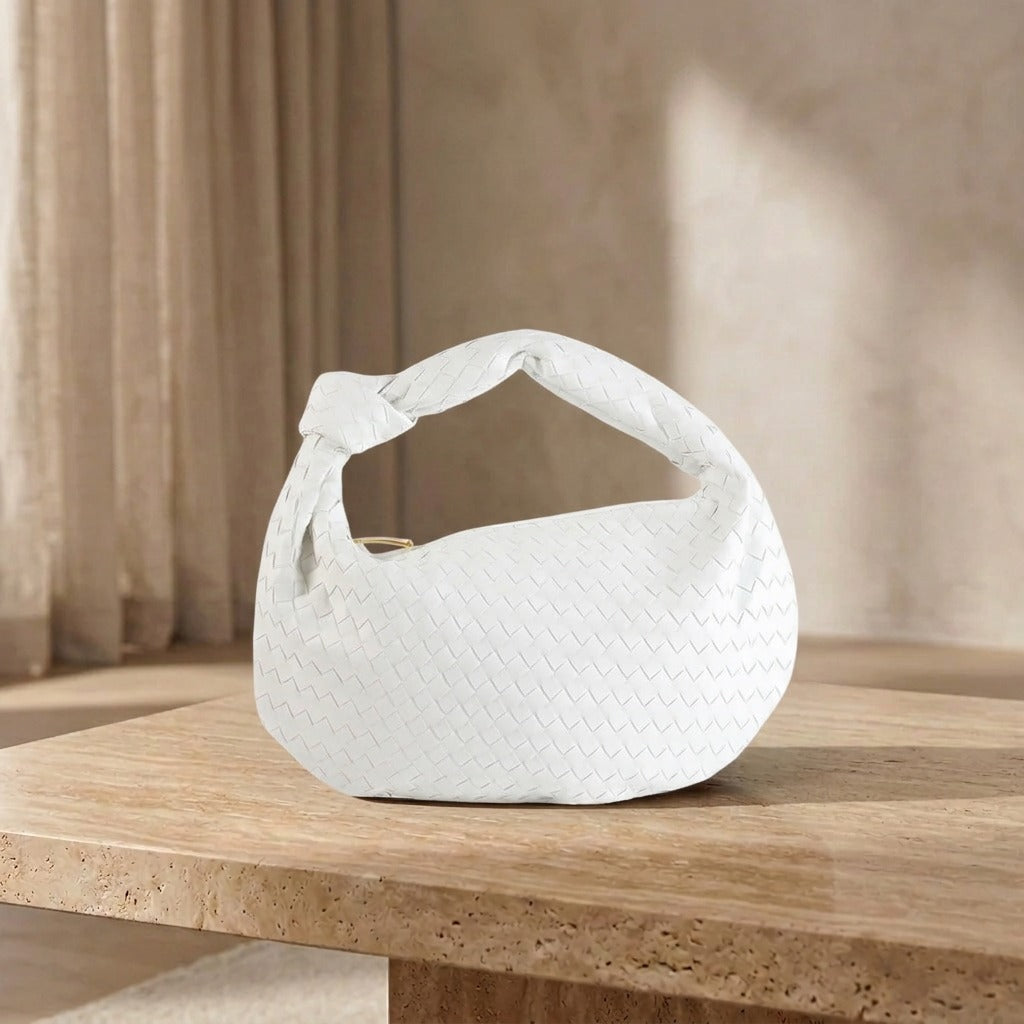Sage Medium Fabric Shoulder Bag
