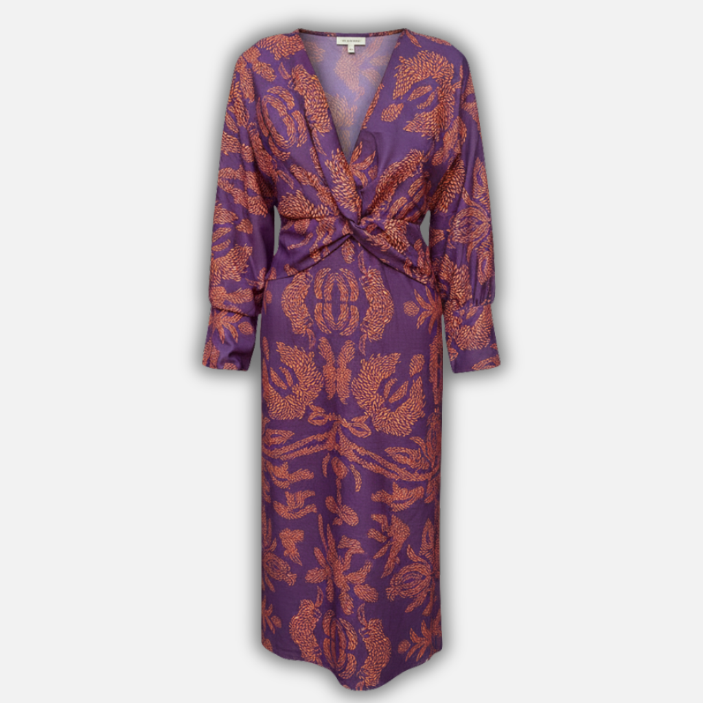 Oľga | Long Sleeve Boho Maxi Dress