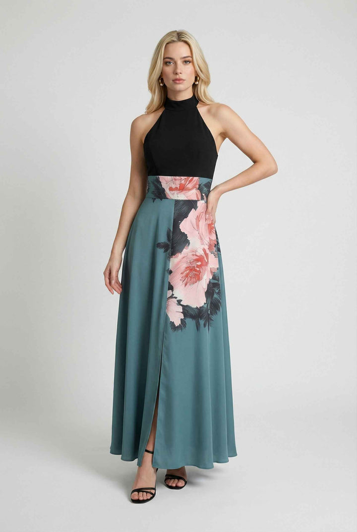 Carmen | Elegant Floral Maxi Dress