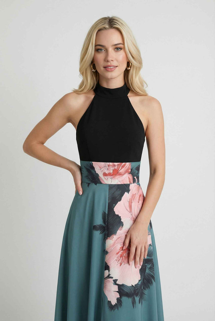 Carmen | Elegant Floral Maxi Dress