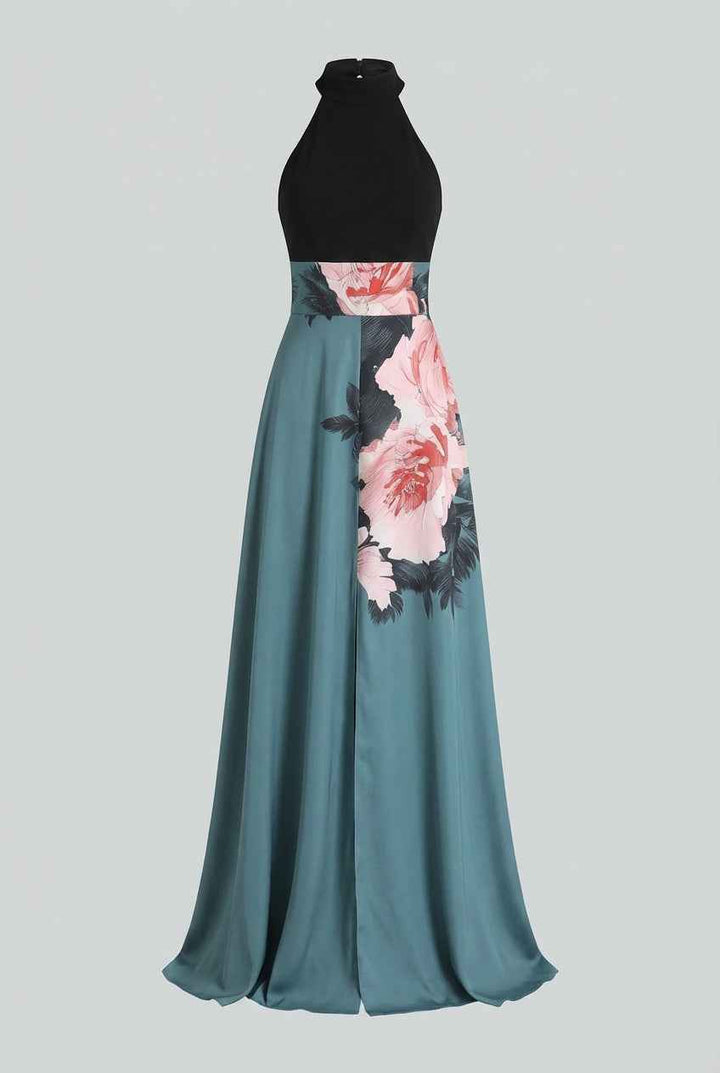 Carmen | Elegant Floral Maxi Dress