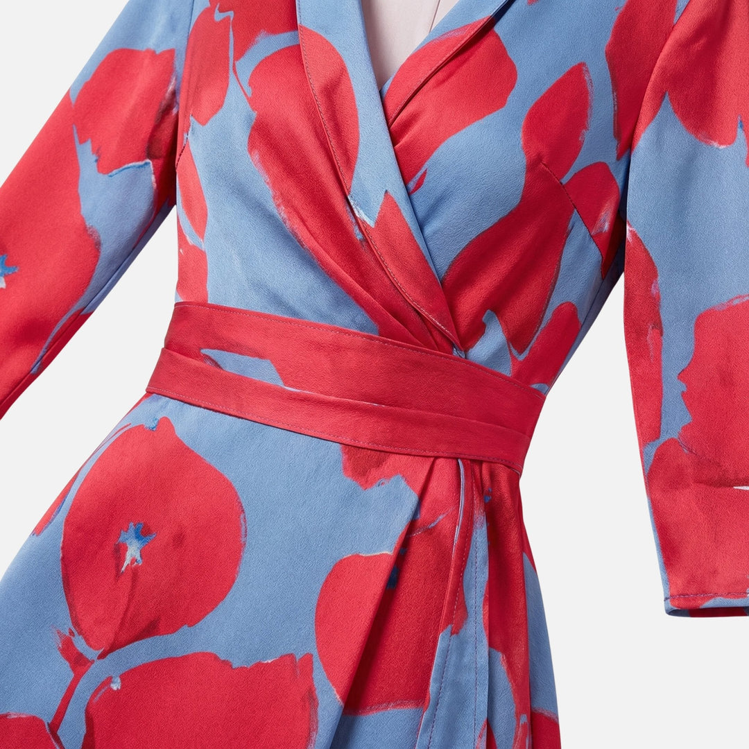 Kamila | Luminous Wrap Maxi Dress