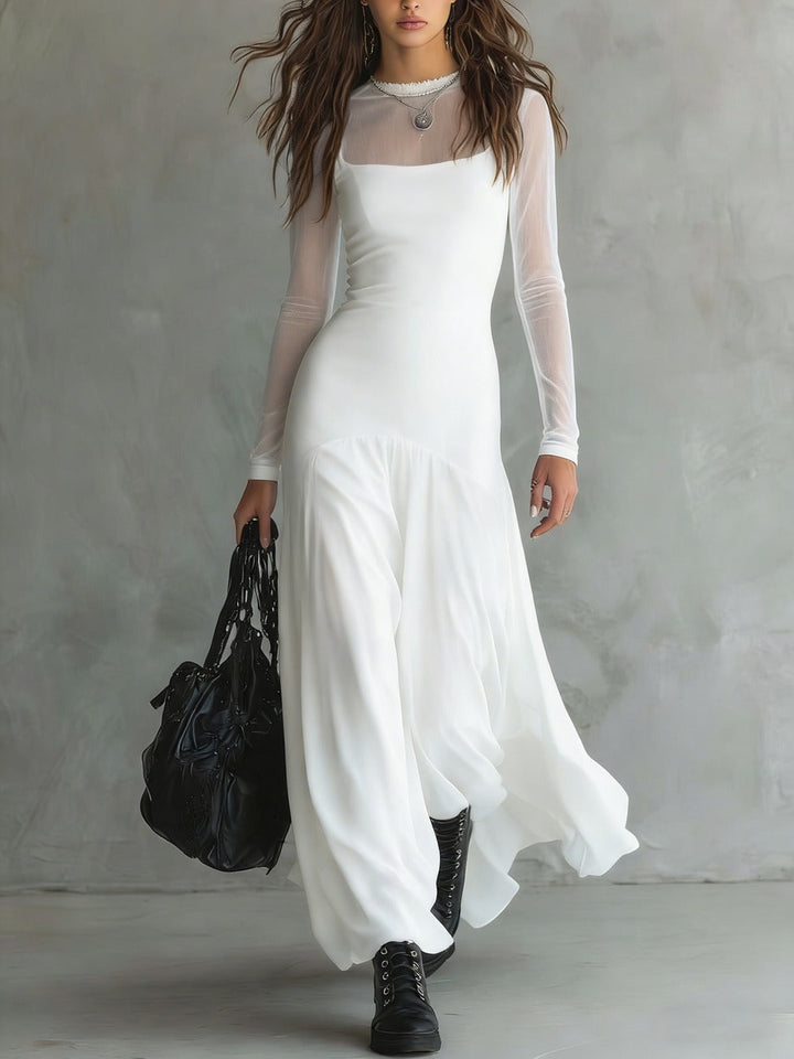 Pandora - Enchanting Long Dress with Ethereal Elegance