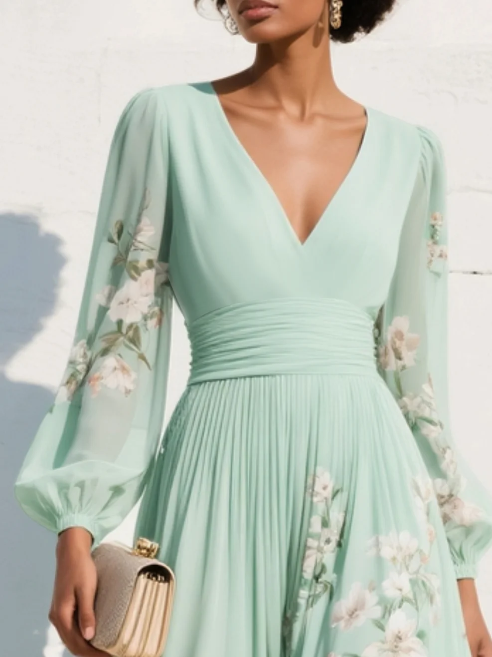 Coral | Long Dress