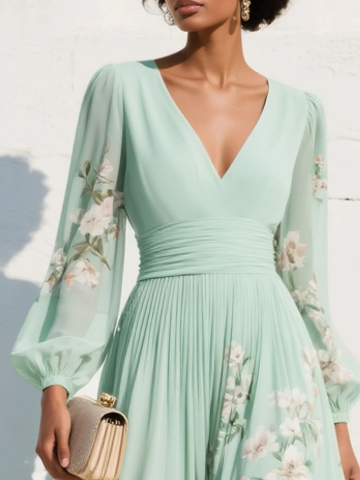 Coral | Long Dress