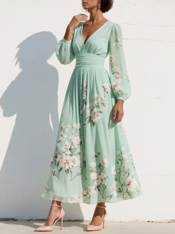 Coral | Long Dress