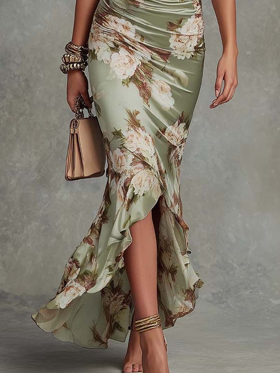 Karina | Elegant Floral Maxi Dress