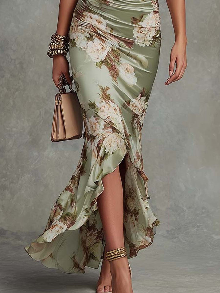 Karina | Elegant Floral Maxi Dress
