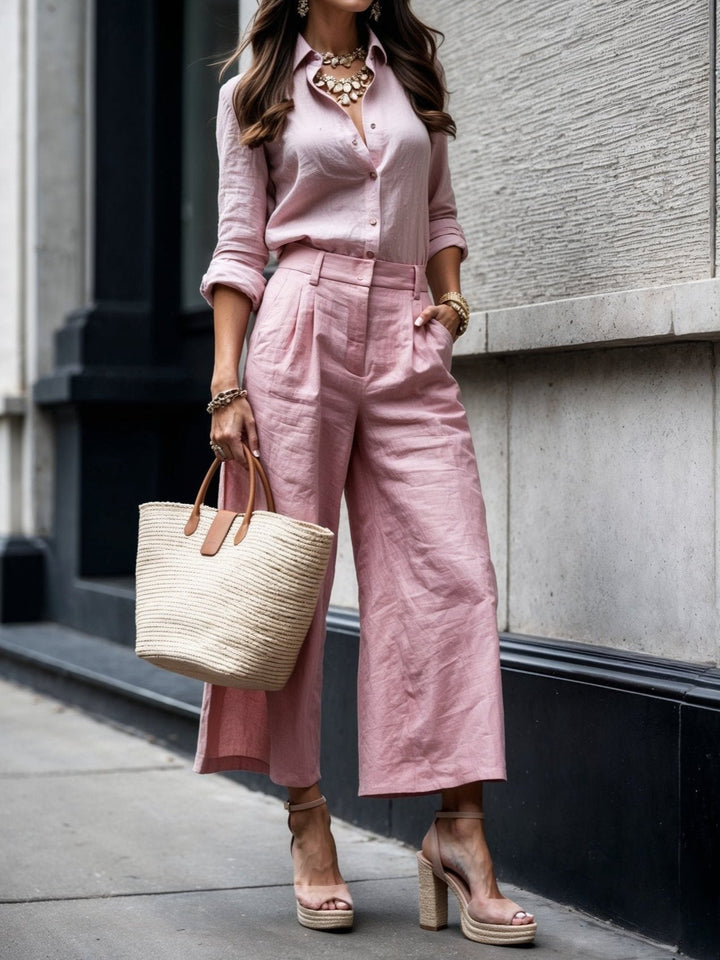 Isadora - Pink Casual Chic
