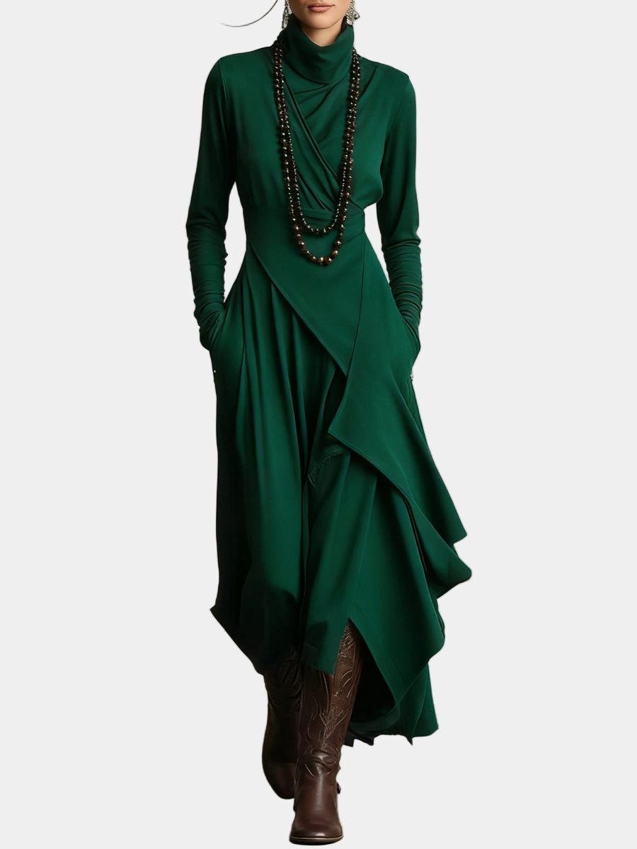 Petra - Asymmetrical Maxi Dress