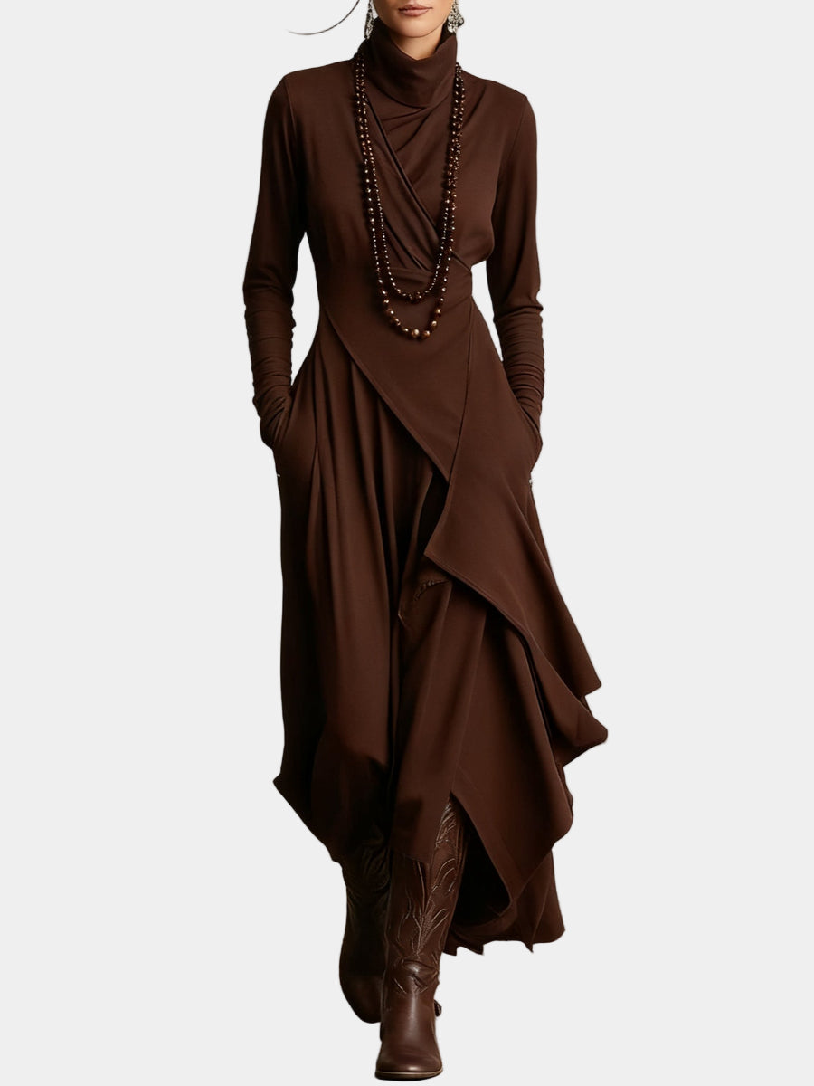 Petra - Asymmetrical Maxi Dress