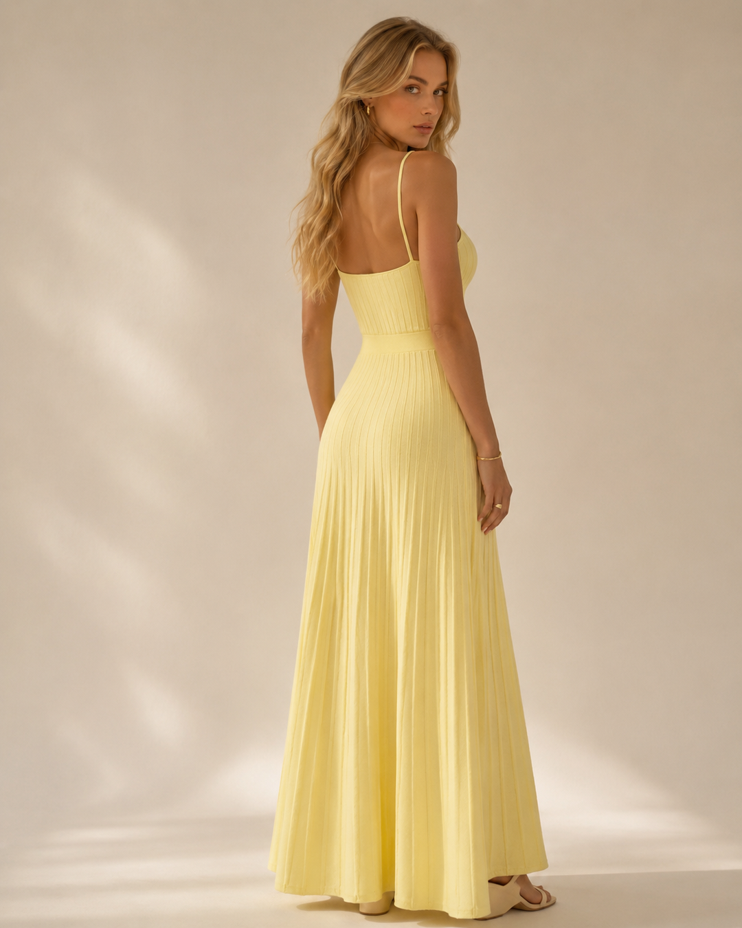 Marlena | Sleeveless Ribbed Dress