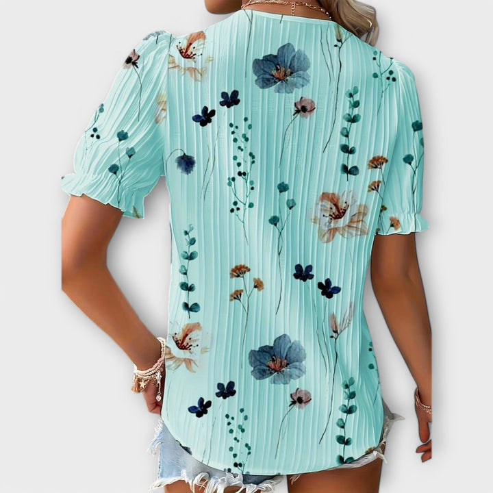 Emilia - V-Neck Blouse Design